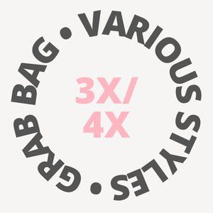 GRAB BAG | Size 3X/4X | Various Styles